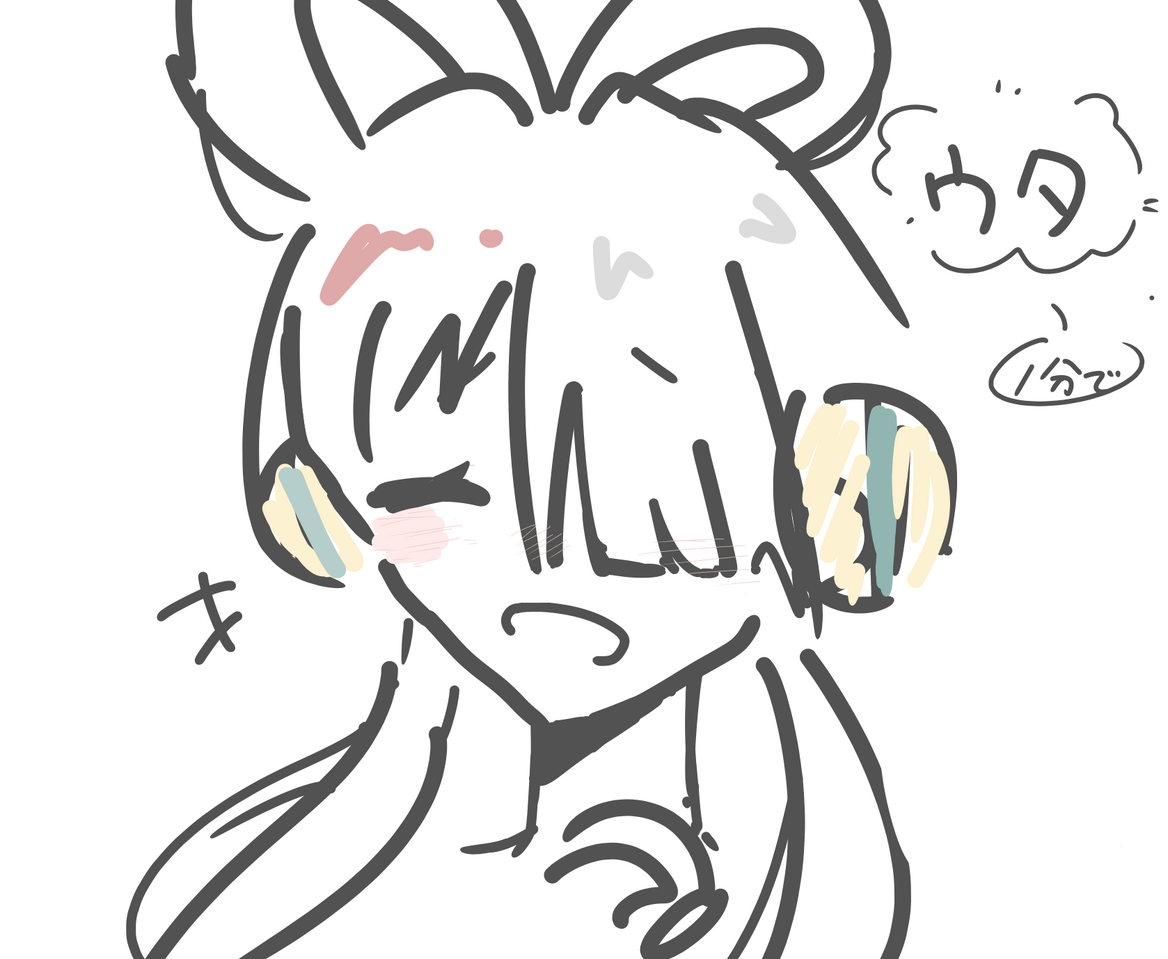 このクオリティで3人くらいぼしゅ～ Illust of 青藍　涼 girl request illustration cute 1分