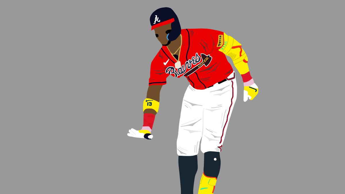 MLB電繪. Ig：mlb.baseball_draw ULB - イラスト ART street (アート