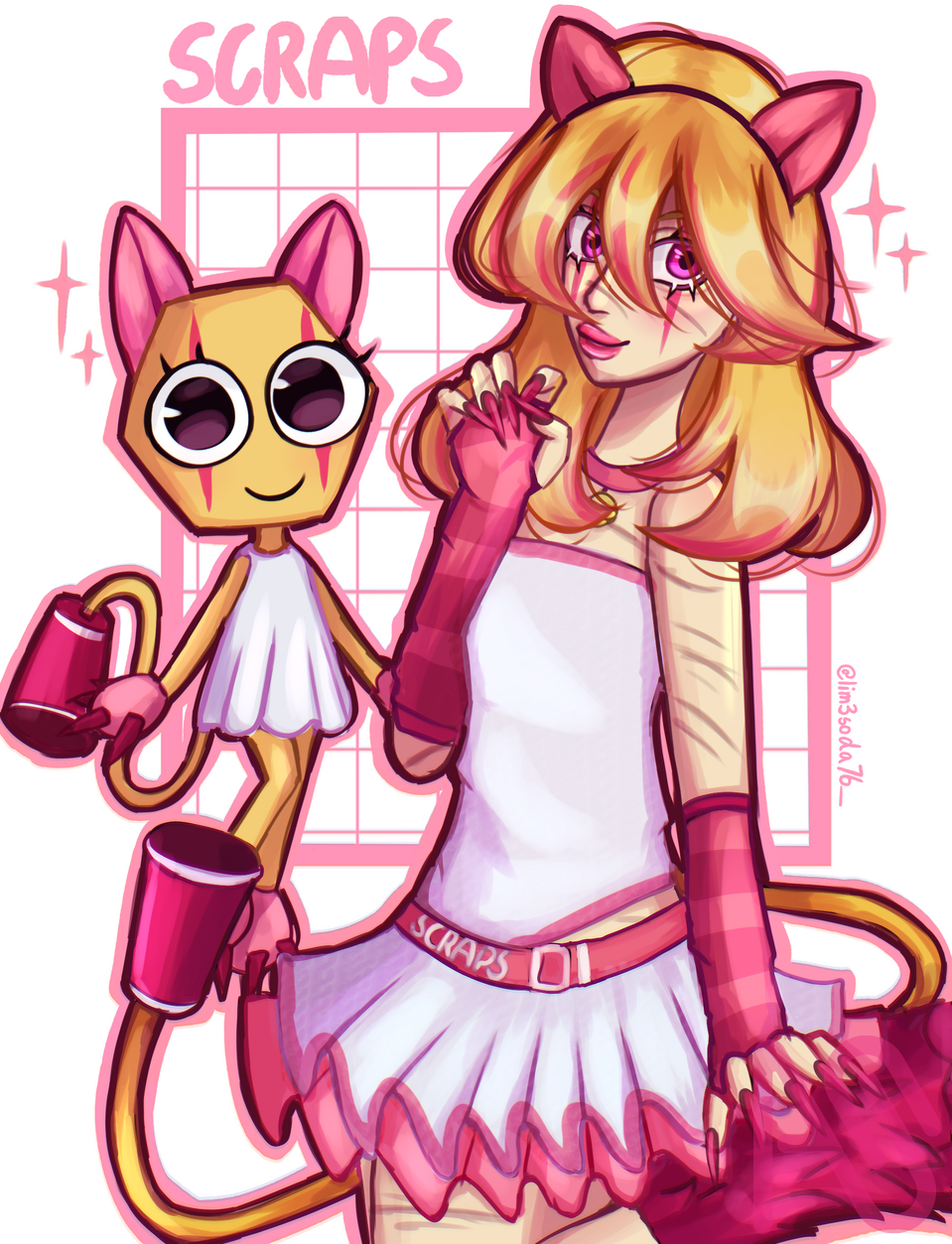 Offsite collab Illust of Lim3soda76___ fanart illustration Sigma dandysworld