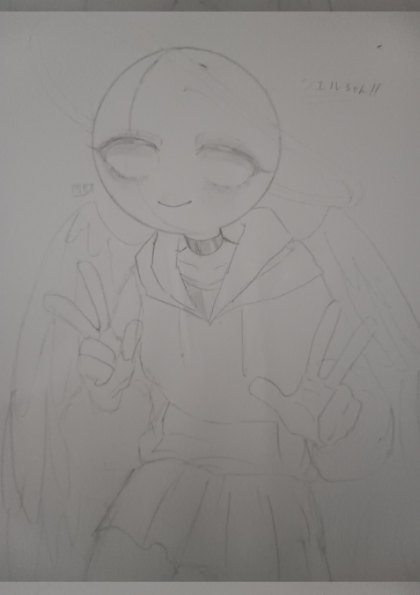 アナログ Illust of アサガオ medibangpaint シエル analog