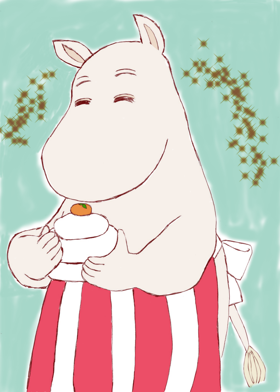 正月のムーミンママ El Illustrations Art Street