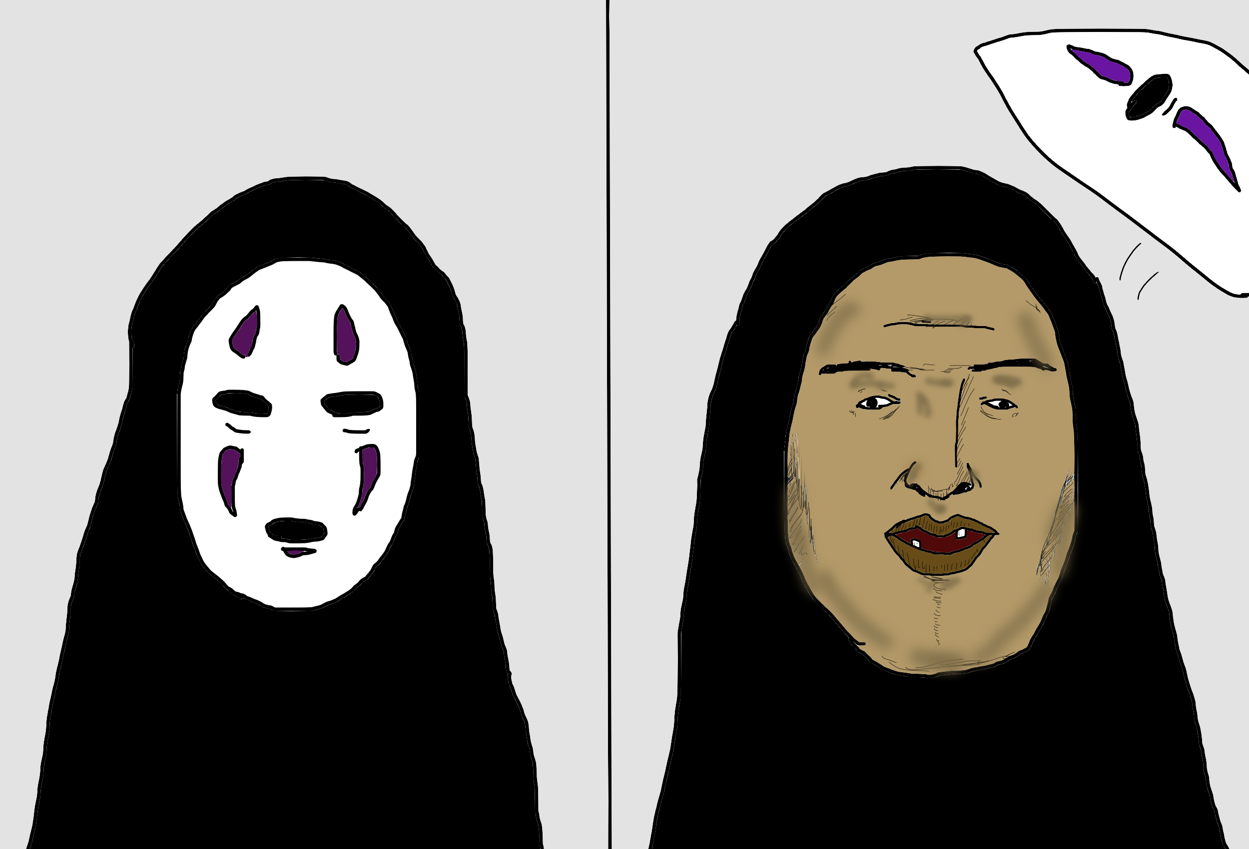 カオナシの中身 50 イラスト Art Street アートストリート カオナシの中身 50 イラスト Art Street アートストリート