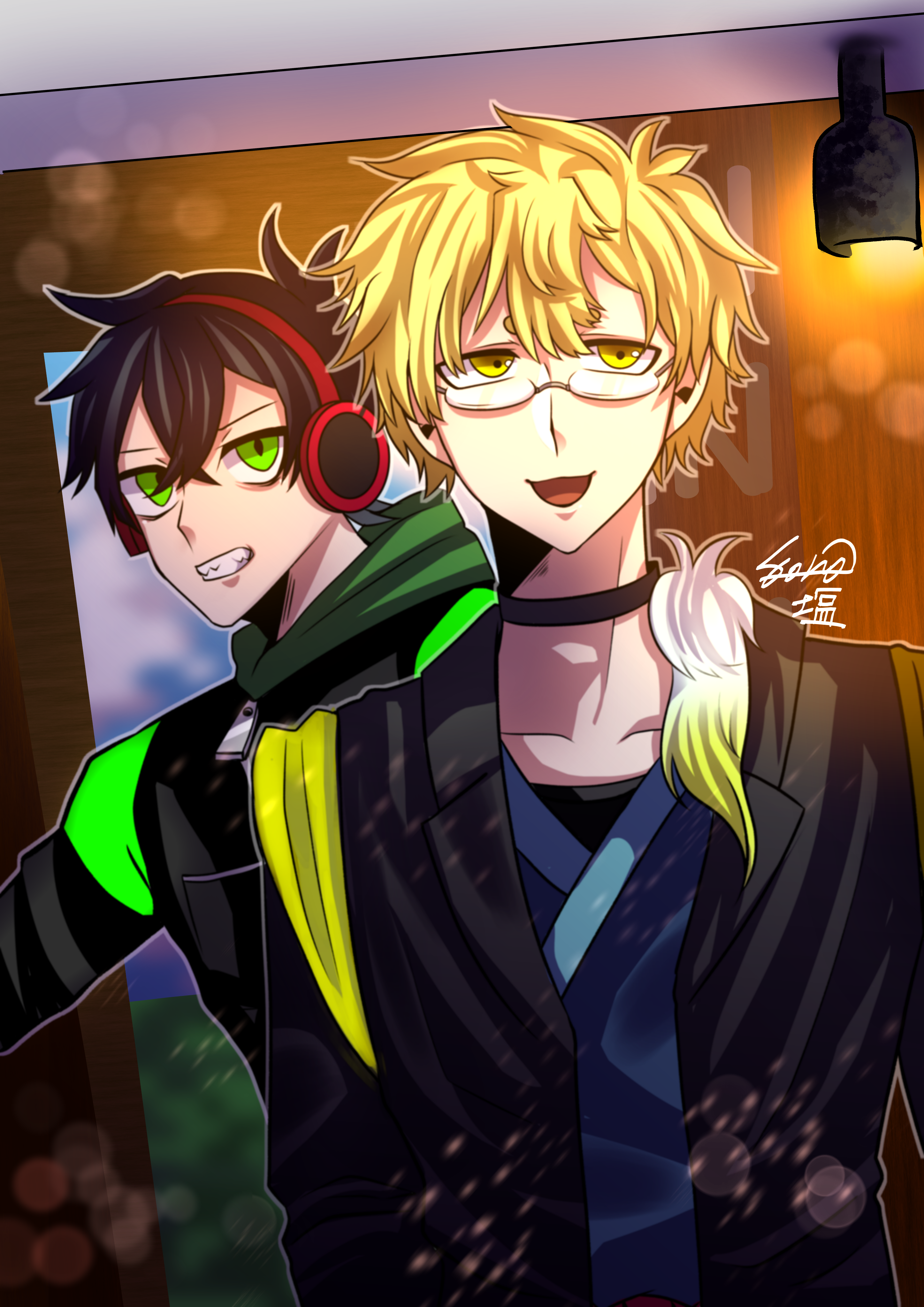 四角い世界でソウゾウする 塩 イラスト Art Street アートストリート