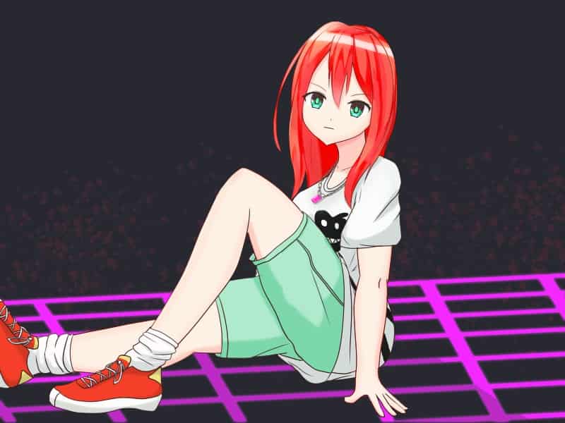 赤髪ロング アルマニャック Illustrations Art Street