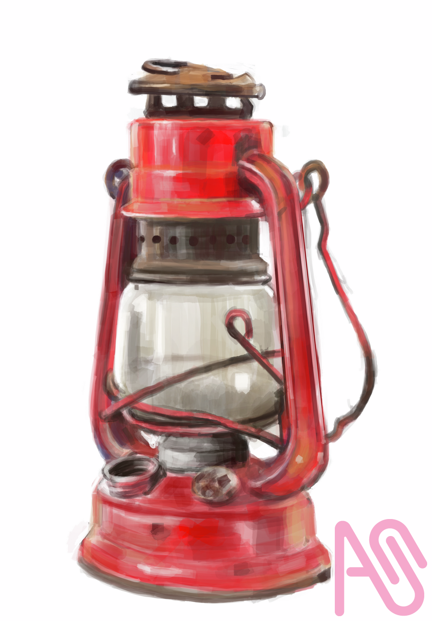 上色練習 Illust of BunnyCat 光 art 光影練習 模写 practice procreate 日常练习 练习作品 色塊