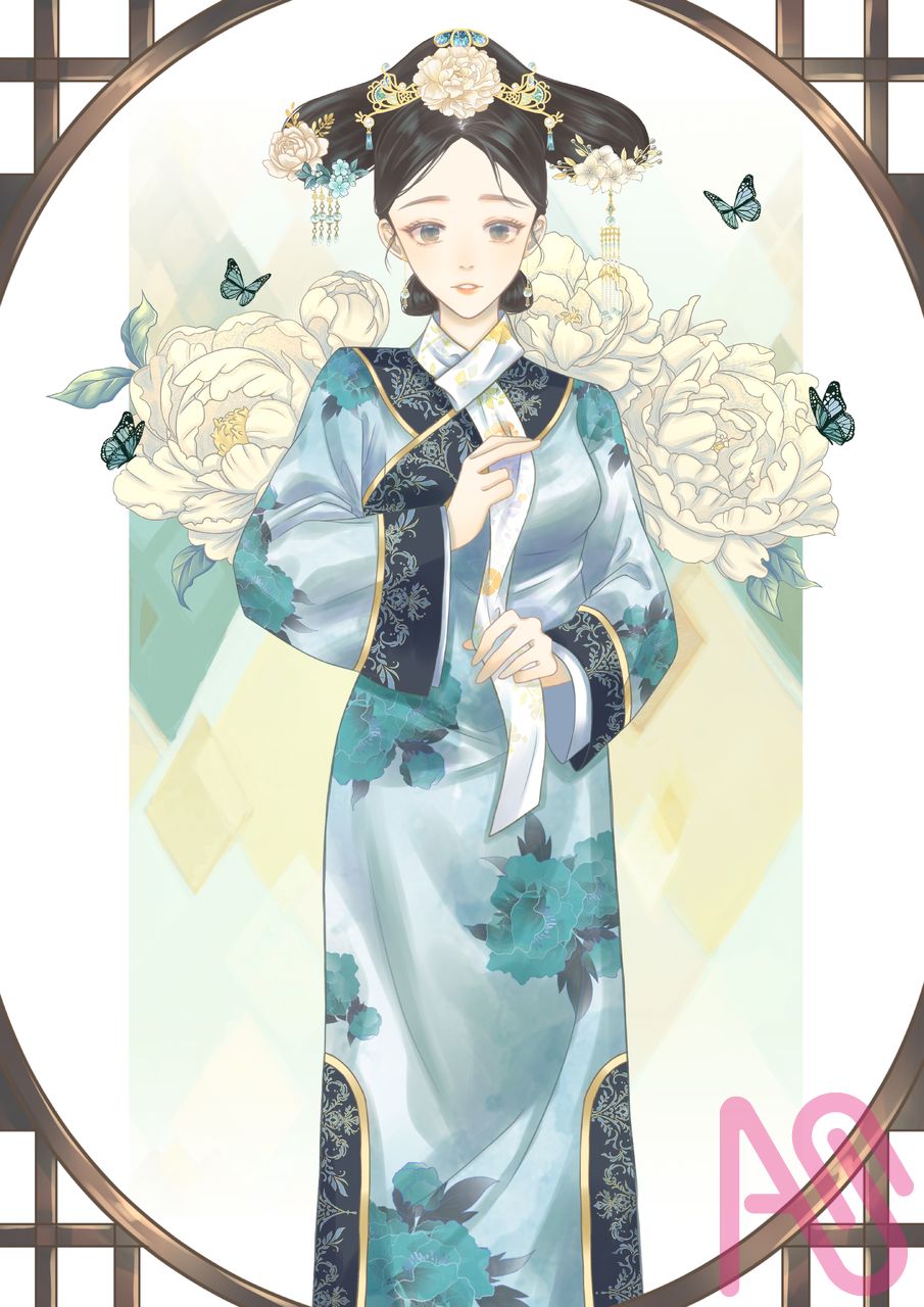 《玉華清夢》 Illust of Kafein CLIPSTUDIOPAINT drawing 古風 繪圖 電繪 藝術
