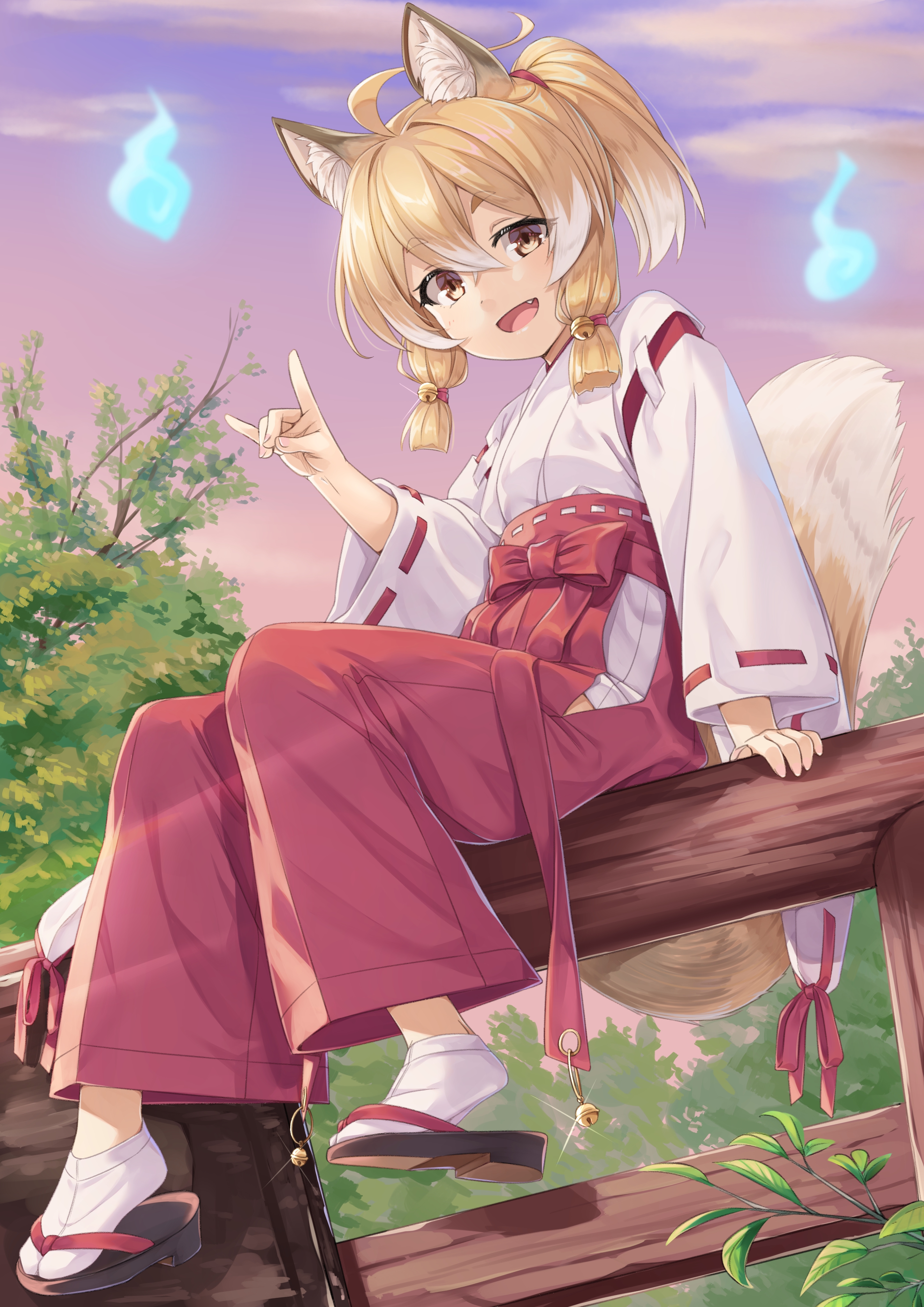 狐巫女 みり - Illustrations ART street