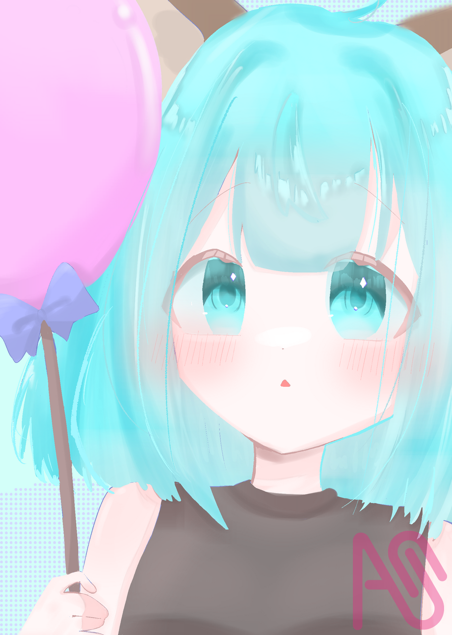 ゆーえんちいきたい Illust of むいむぎ✌️😎✌️代選中‼️ girl 代理 本気絵 むぎ ふつくしい、、、、