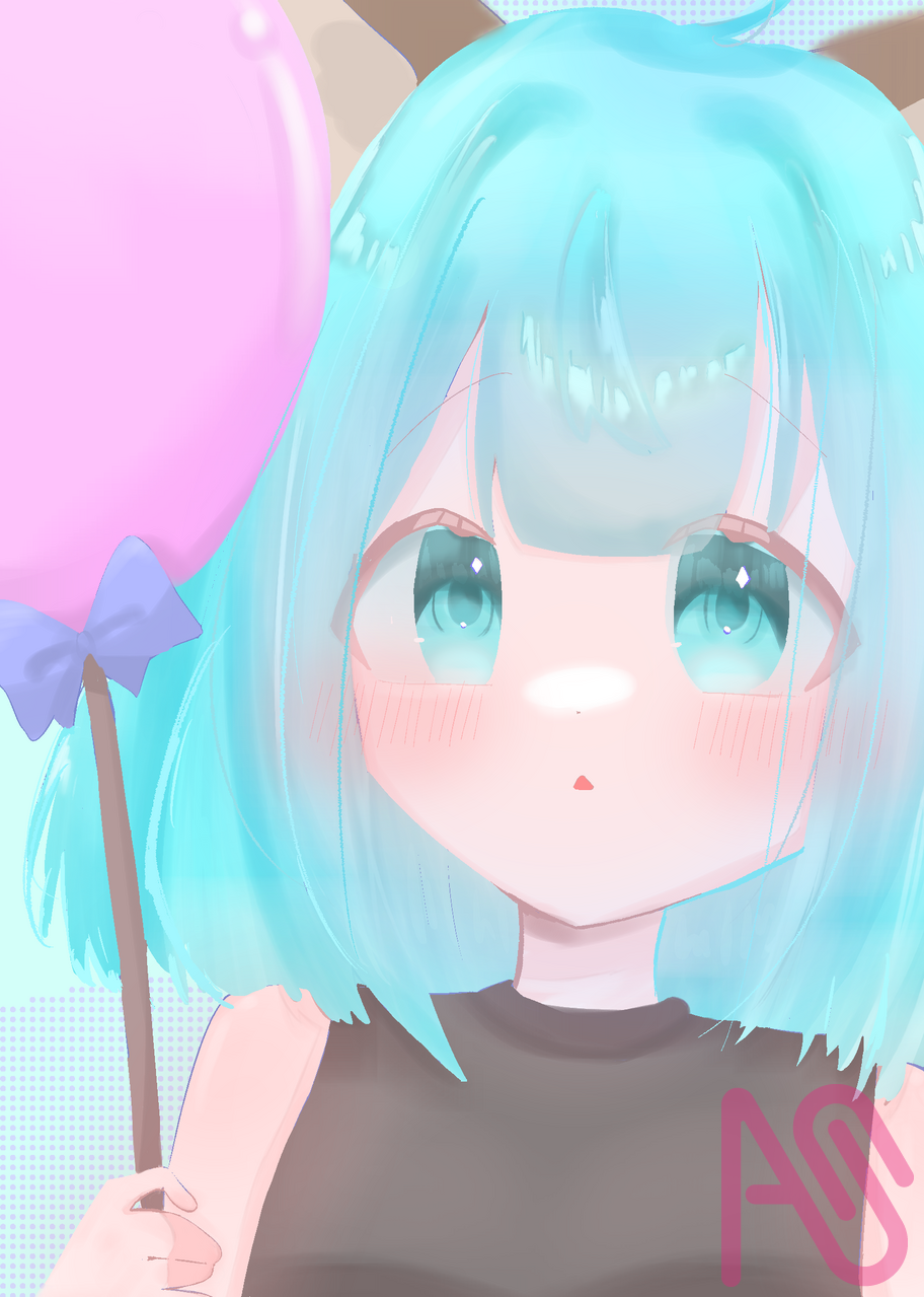 ゆーえんちいきたい Illust of むいむぎ✌️😎✌️代選中‼️ girl 代理 本気絵 むぎ ふつくしい、、、、