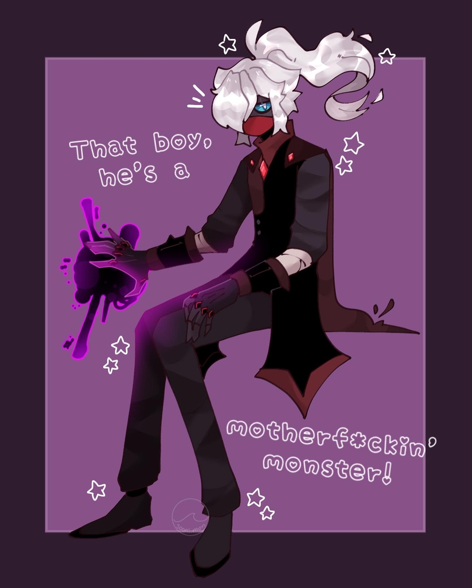 He S A Monster Monsooni イラスト Art Street アートストリート