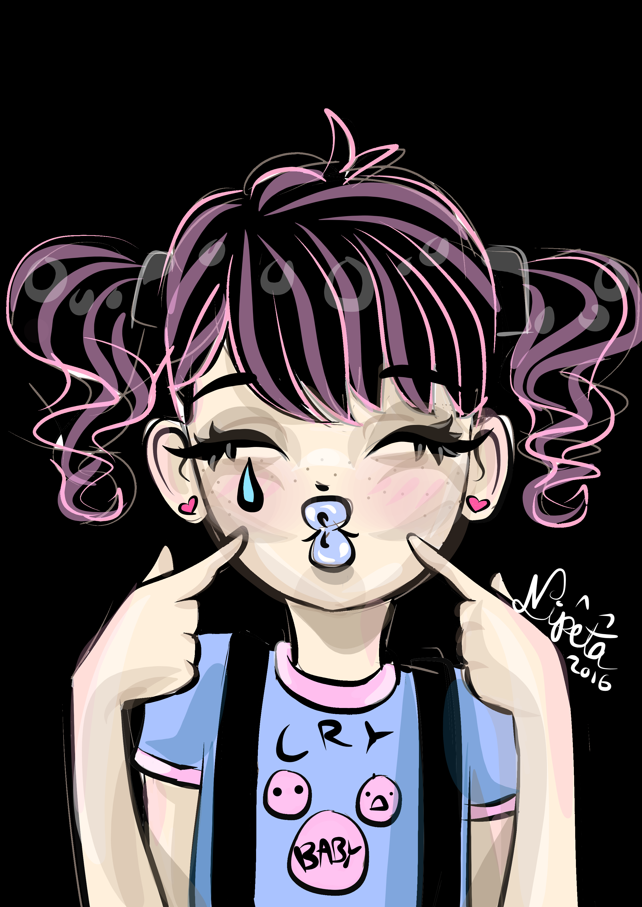 Melanie Martinez Inspired Drawing Nipeta Illustrations Art Street