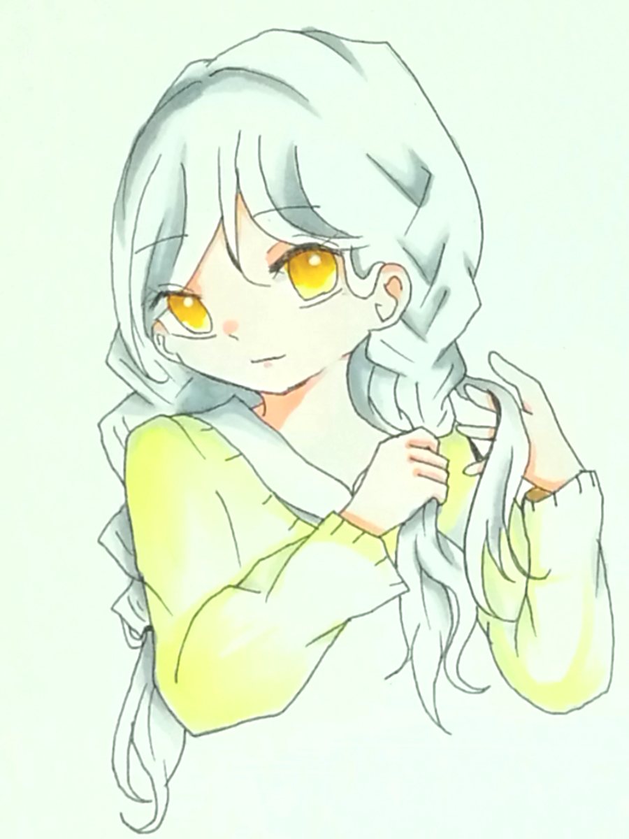 みつあみ 糸織いと イラスト Art Street アートストリート