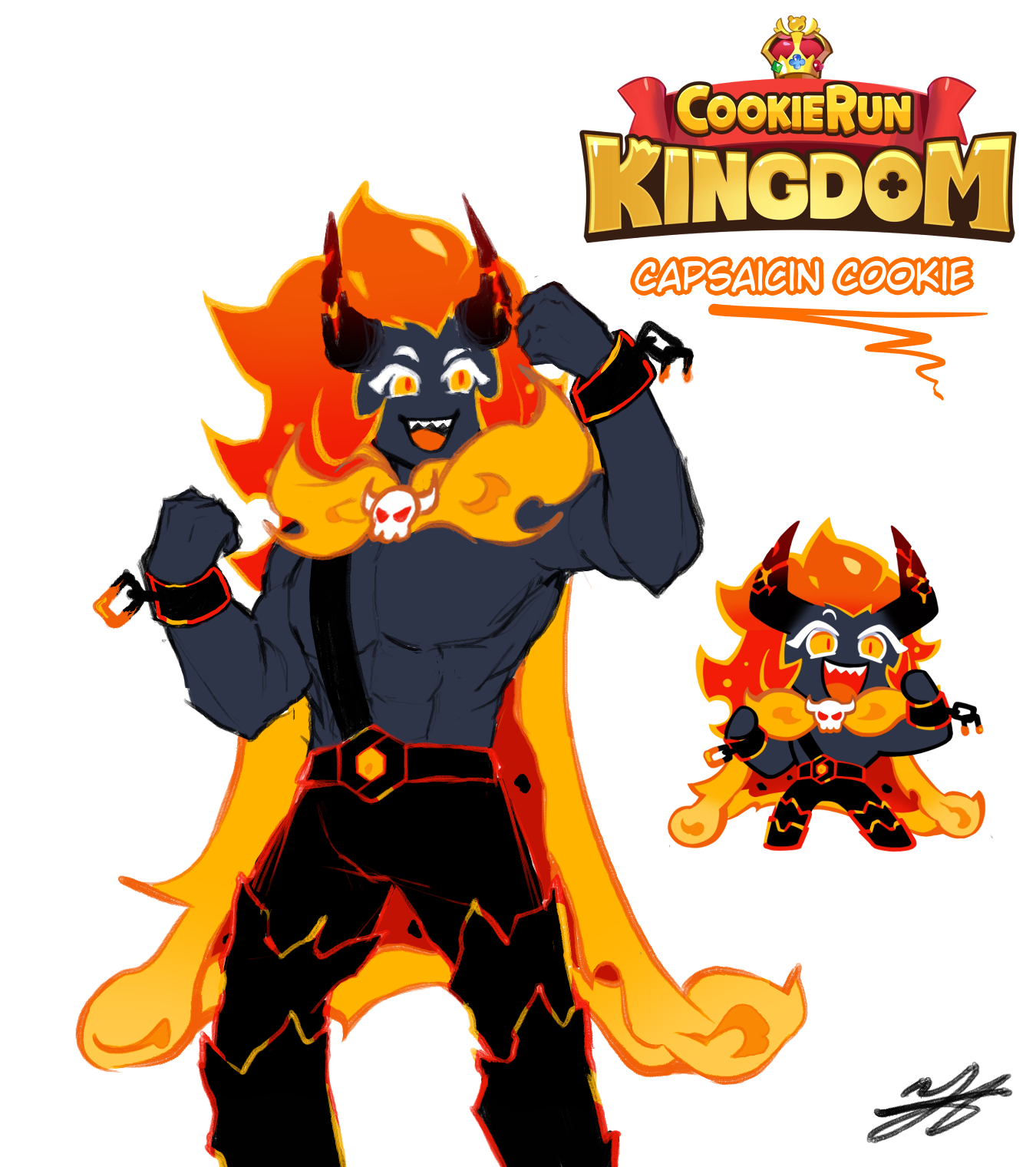 Capsaicin Cookie (In my style) Ybawian Illustrations ART street