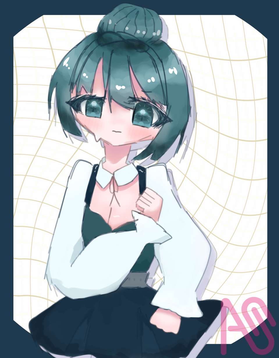 めうち！！ Illust of 縁化桃 girl cute よその子 suzu..推しの証拠 桃色ぱうだぁ 桃のお礼絵