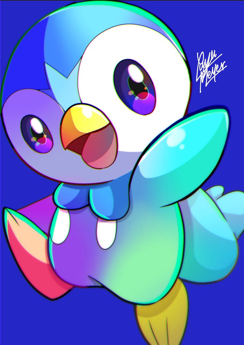 Piplup ポッチャマ Yuyu Meyer Illustrations Art Street