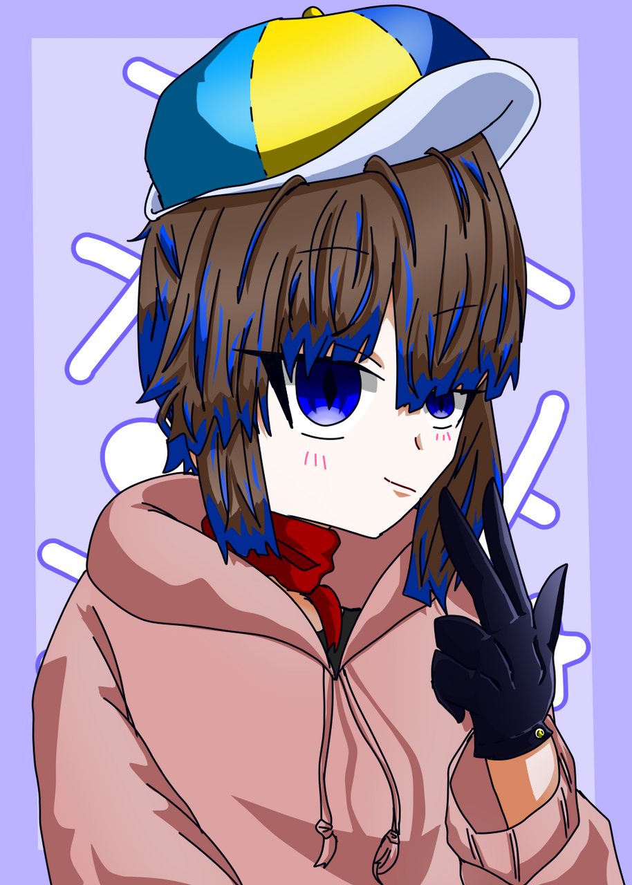 オリキャラ　イメチェン(?)レヴィアタン ヨヒメ의 일러스트 medibangpaint 악마 자캐