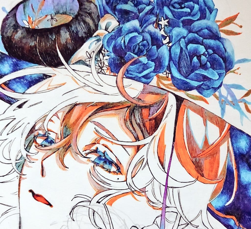 ボールペン画 Miha イラスト Art Street アートストリート