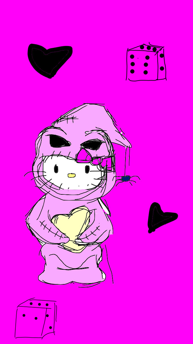 nightmare before Christmas hello kitty KARR Illustrations ART street