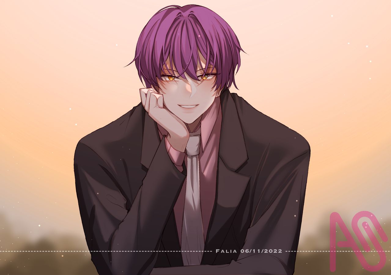 Harlynn🪻 Illust of Falia.space anime medibangpaint oc digitaldrawing