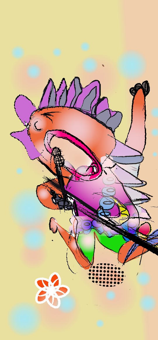 春天下唱歌的dracoo Master 歐靜雅 イラスト Art Street アートストリート