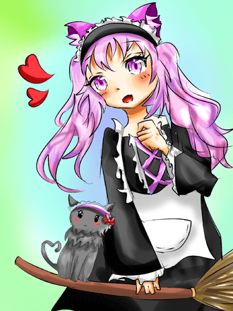 エネちゃん ステンドグラス風味 しろは Dreammaker Illustrations Art Street