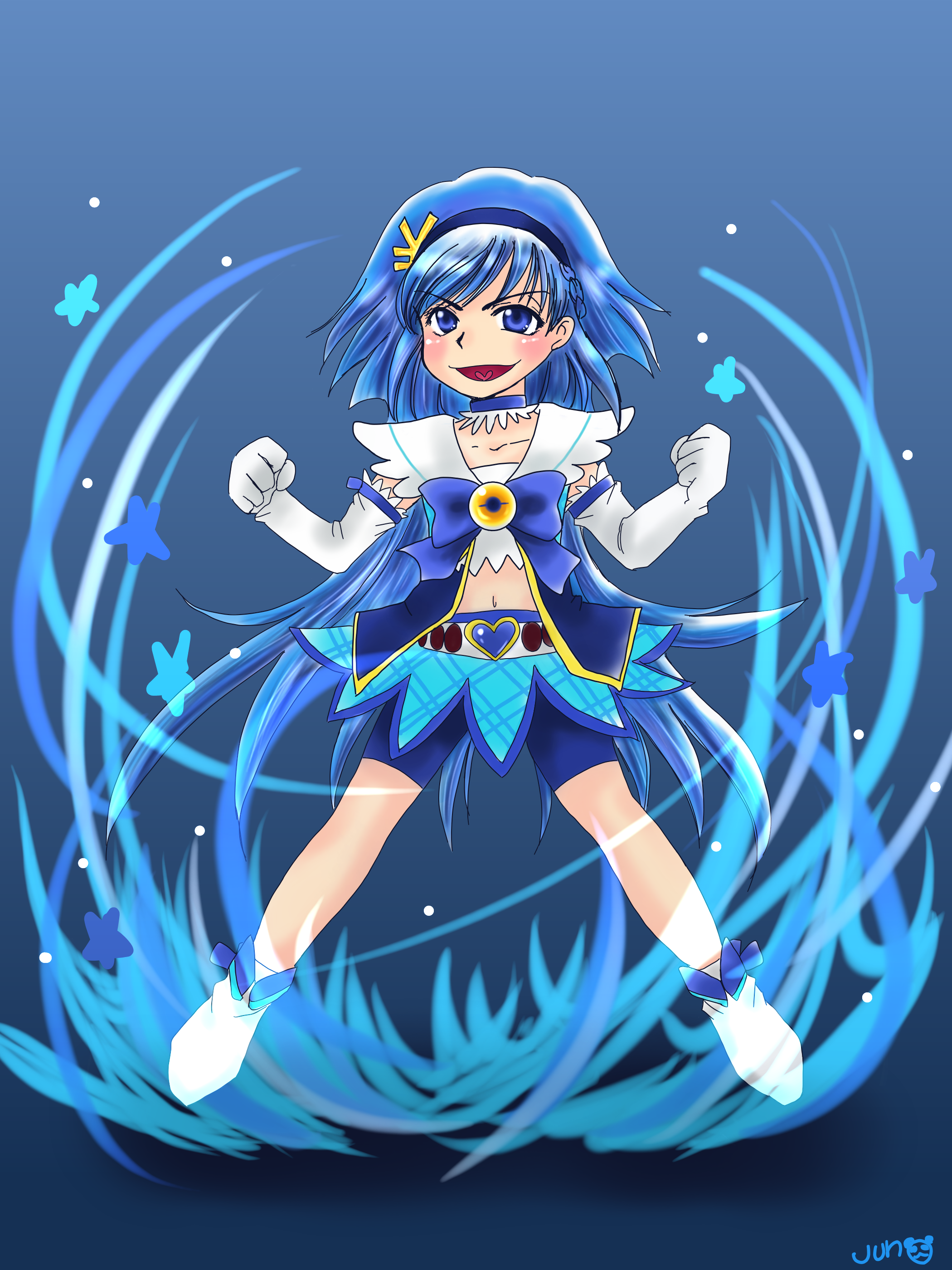 魔法少女松 カラ松ちゃん（自分絵） jun9999 - Illustrations ART street