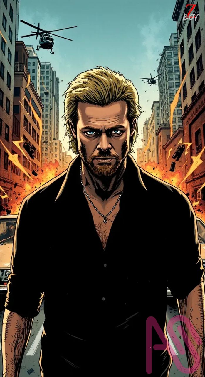 World War Z (2013) Illust of WARZBOYARTWORKS anime manga Filme WorldWarZ Action-Horror ZombieMovie Gerry Gerrylane