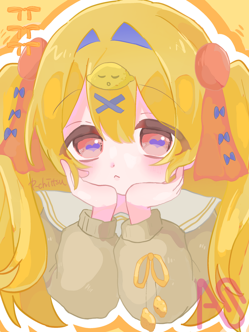 あぃすちゃんへ！ Illust of 桃瀬ぴーちっつ お礼 代理 れもねーどあぃす☆