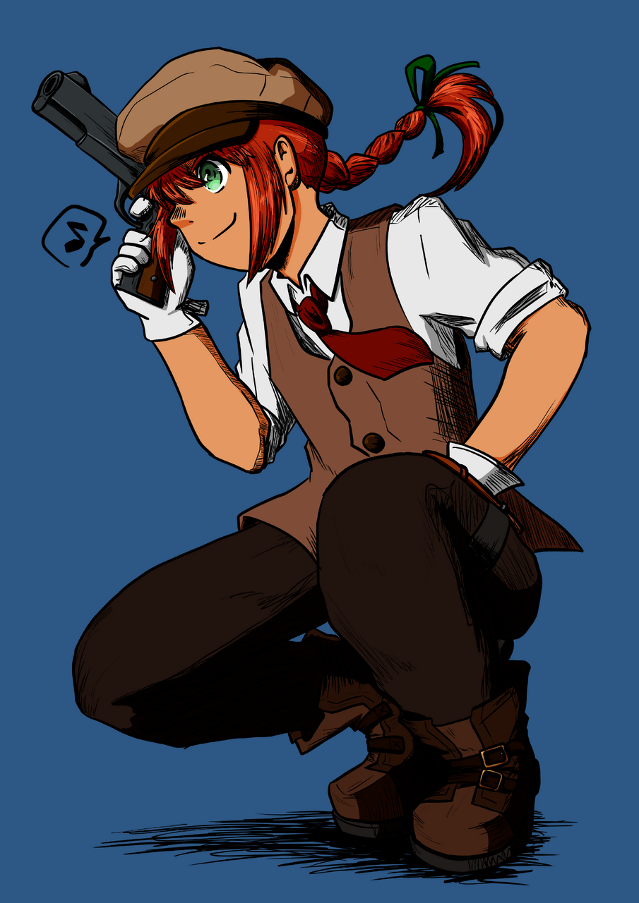 Illust of ｱﾙｶﾘ 武器 boy oc