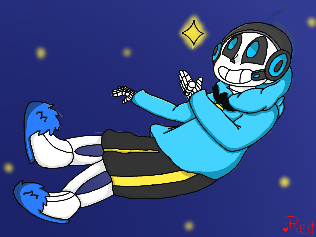 Gamertale Sans Wallpaper Red Gamer イラスト Art Street アートストリート