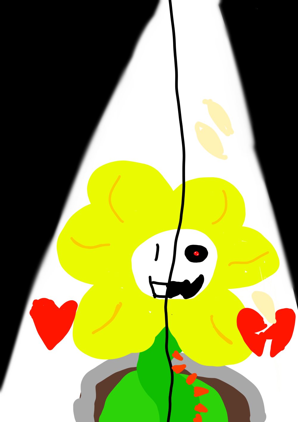 Flowey Evolution Flowey the flower Vulpixthebestpokemon - 插图 ART street