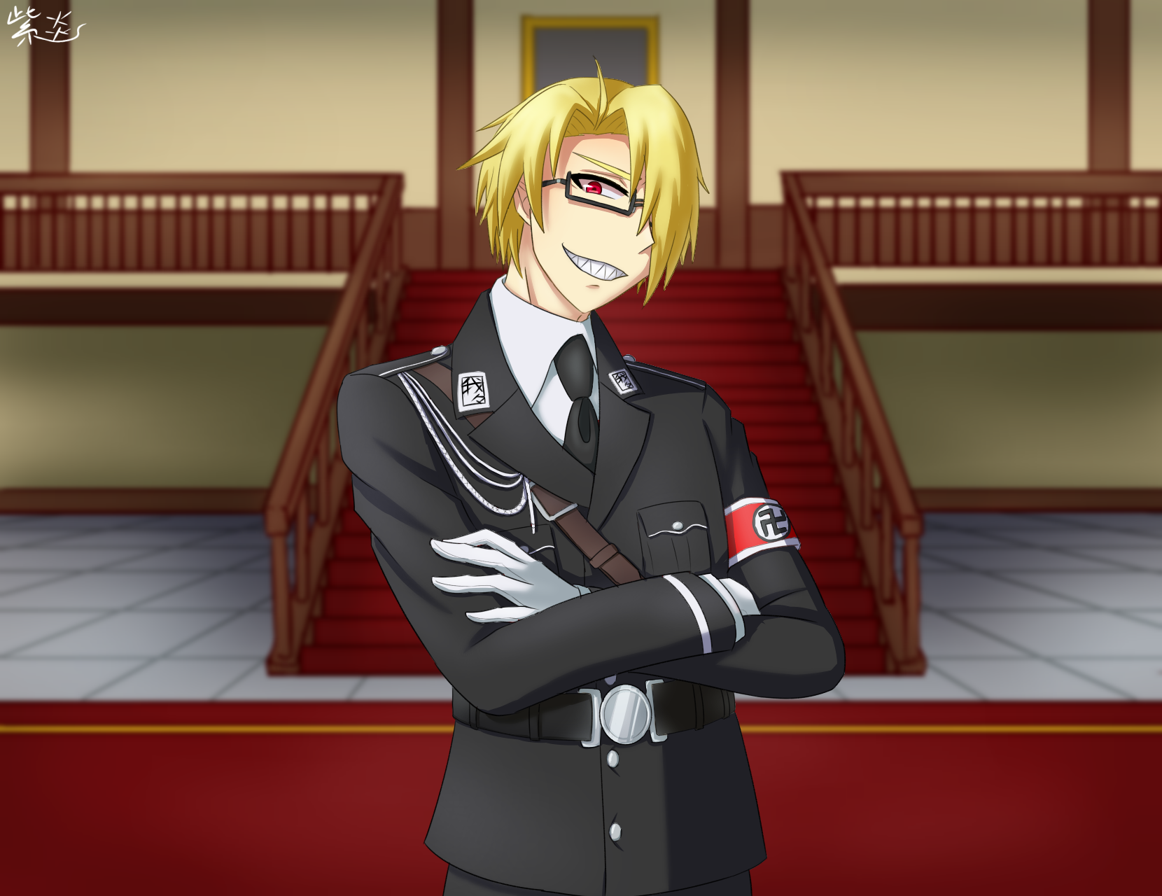 我々だ ゲーム的毒素立ち絵 Gr Tn 紫炎 Illustrations Art Street