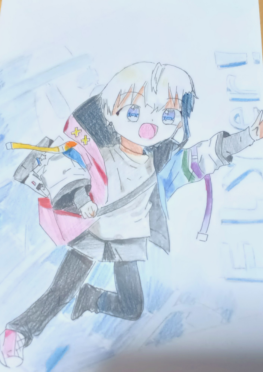 #20 　Fiyer ！ Illust of sᴏʀᴀ VOCALOID illustration oc Fiyer