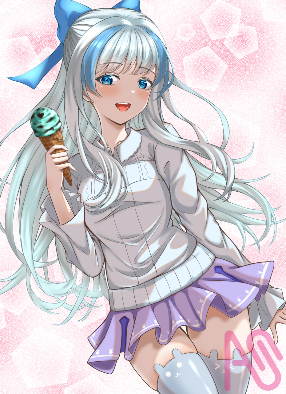 愛♡スクリム！（fanart-3） Illust of Yokaze girl fanart ice-cream medibangpaint Icerabbit 神絵師はこちら↑