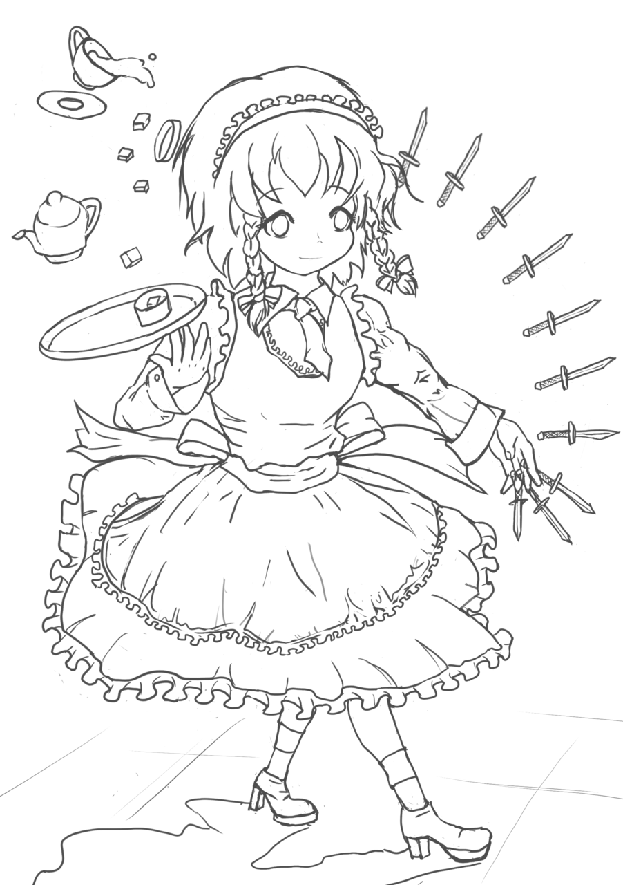紅茶とナイフ タロウぽん イラスト Art Street アートストリート