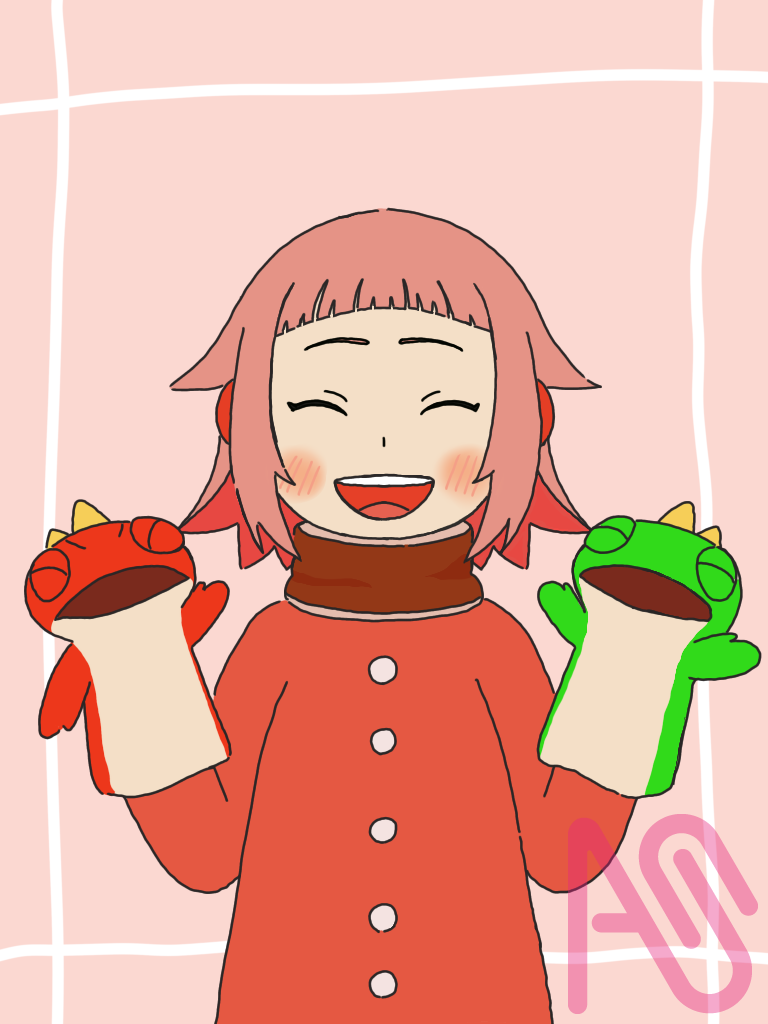 さくらこちゃんとパペットドラゴンブラザーズ ルケタ - Illustrations 