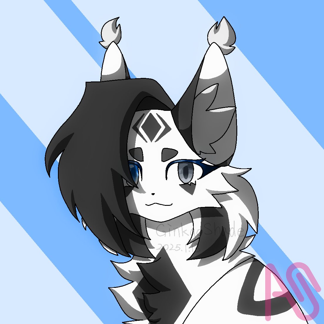 Ginkgoshade / ギンコゥシェイド Warrior Cats OC ❀銀杏烏