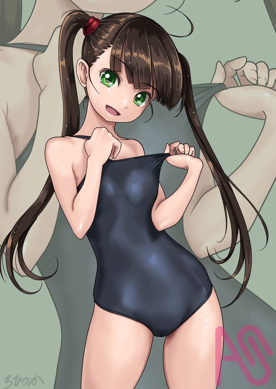 なんだか　やーんみたいな Illust of ろひつか girl スク水 oc