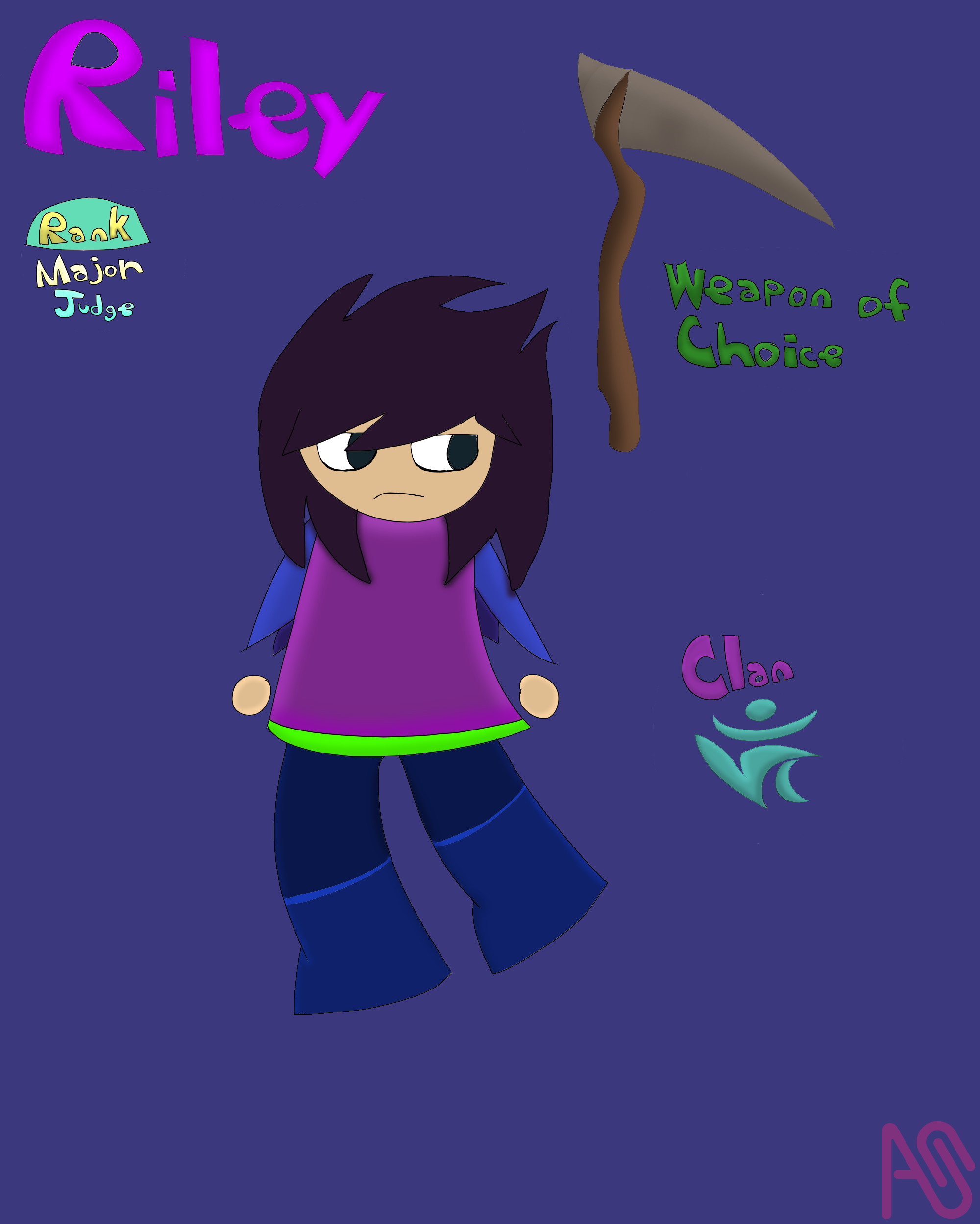 Riley (The Majoris Judge) Akwuew1Iso - Illustrations ART street