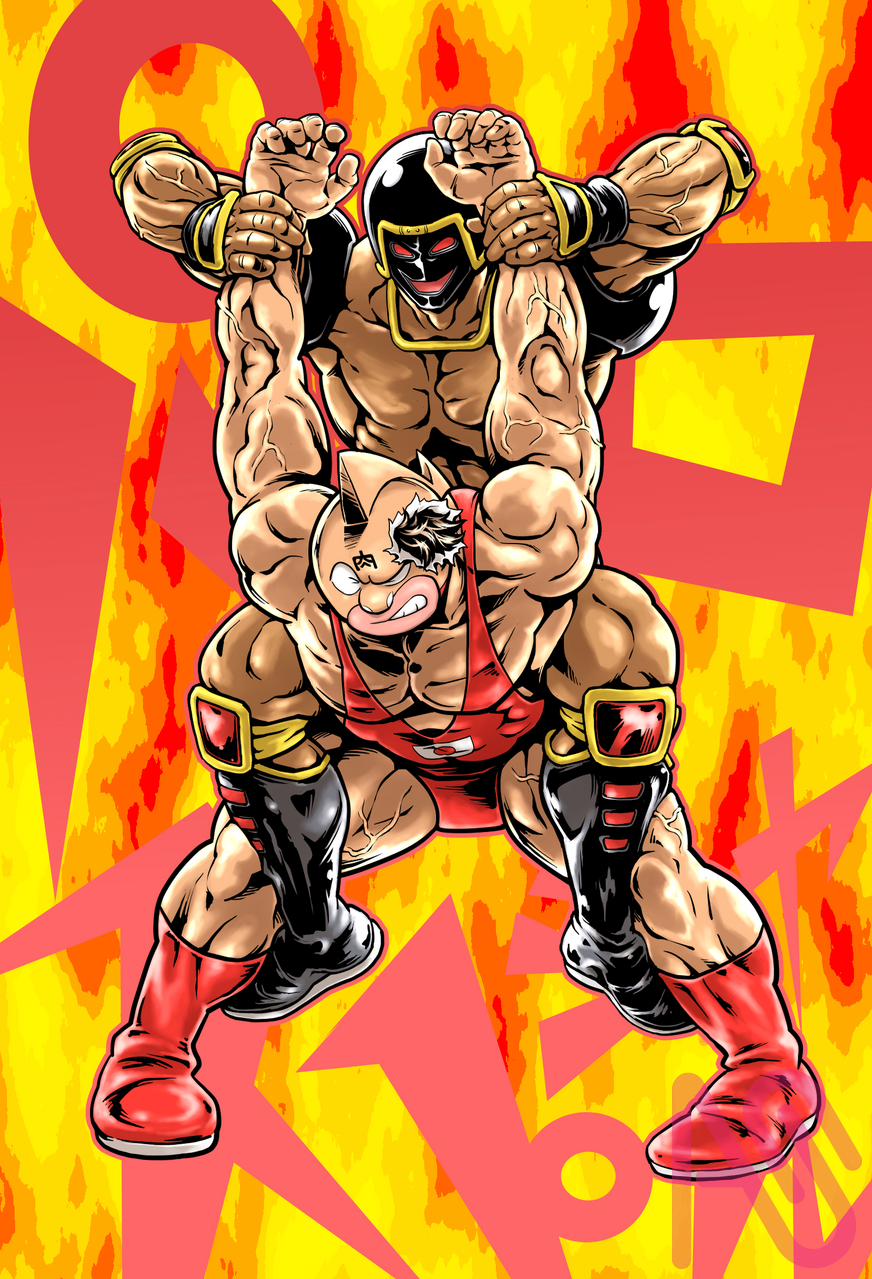 「パロ・スペシャル」 Illust of neko-jones キン肉マン ウォーズマン ウォーズマンスマイル パロ・スペシャル パロスペシャル