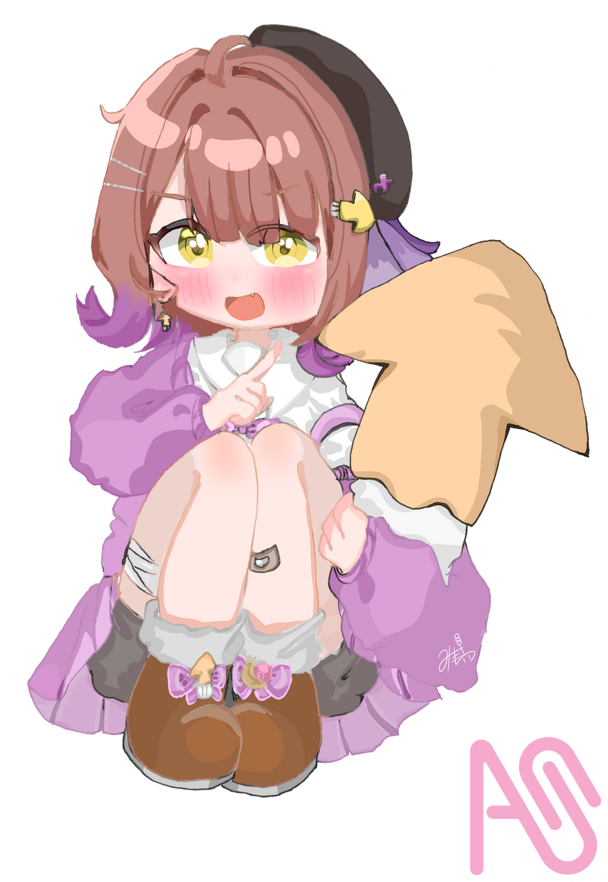 Congratulations!! Illust of みたらしのお餅。 girl kawaii よその子 つちアート