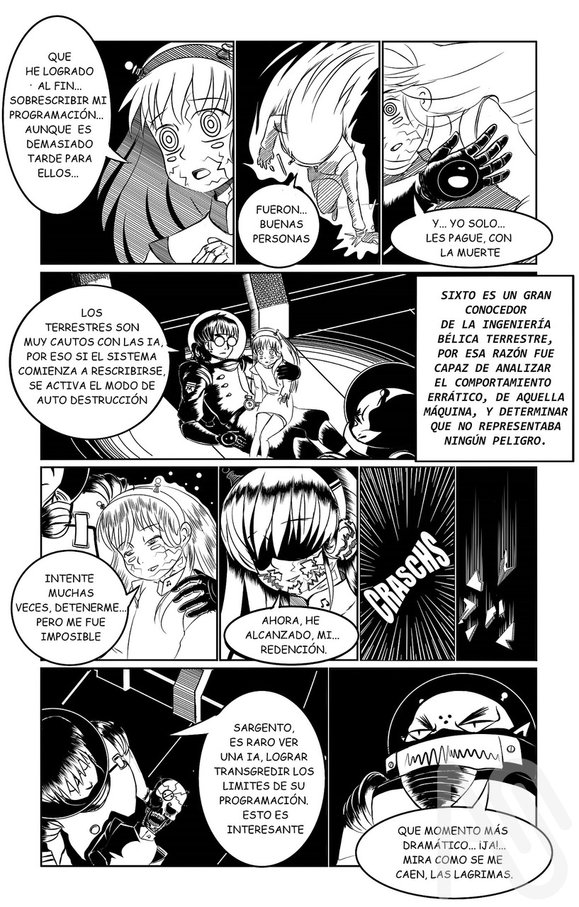 E.D.Y.M fragmento  Illust of poroniel-33 Comics original medibang cienciaficcion