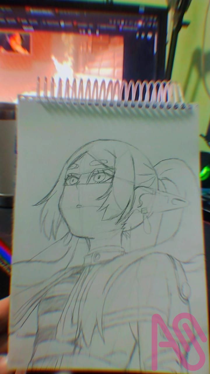 Frieren Challenge Illust of uBrk art anime elf traditionalart traditional animegirl Brazil challenge frieren NoAI