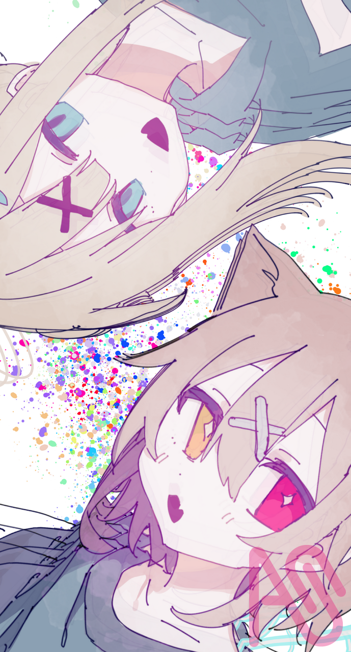 にじいろ Illust of 粉抹 illustration