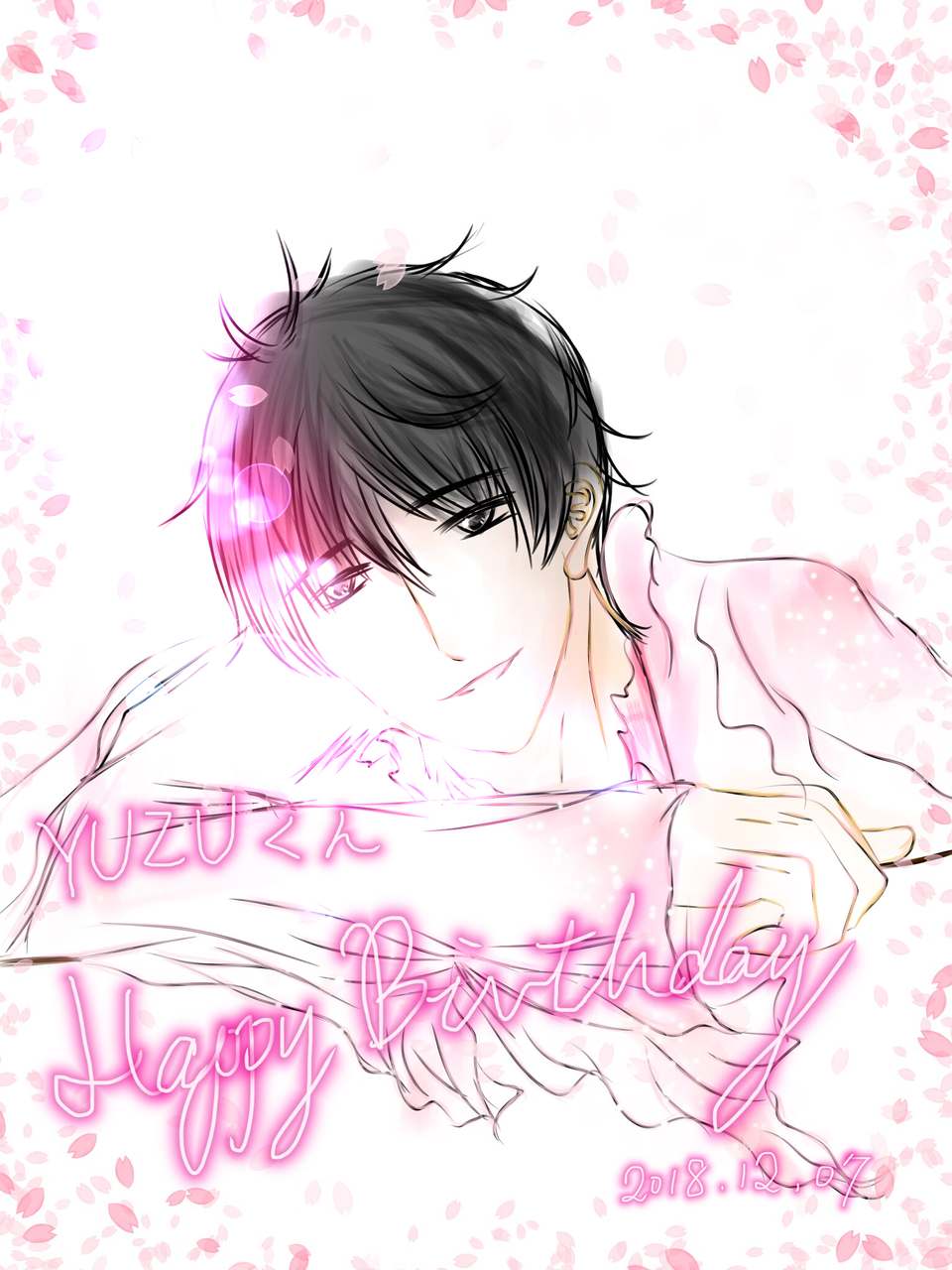 羽生结弦生诞祭18 Rinrin Illustrations Art Street