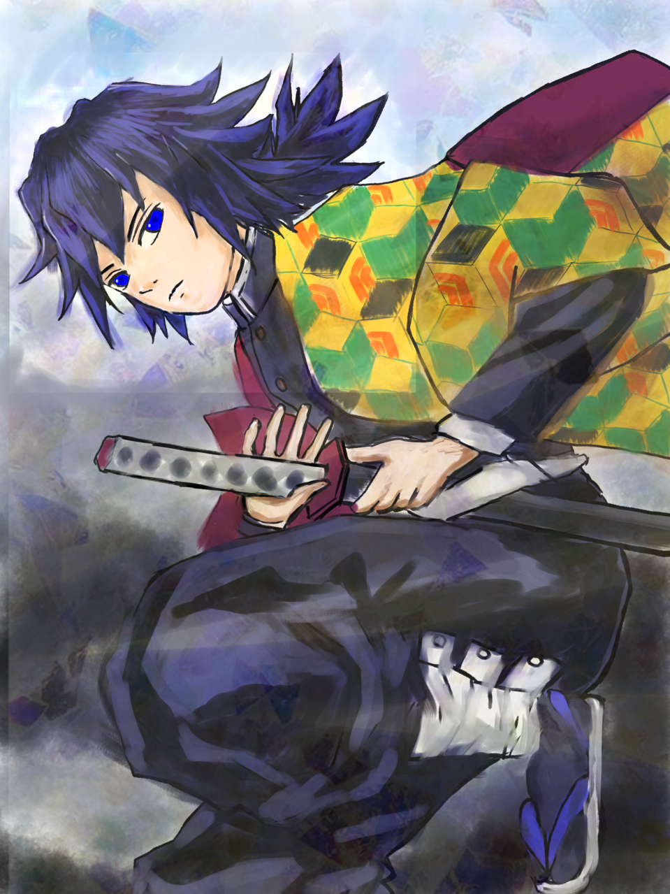 冨岡義勇 Keroco イラスト Art Street アートストリート