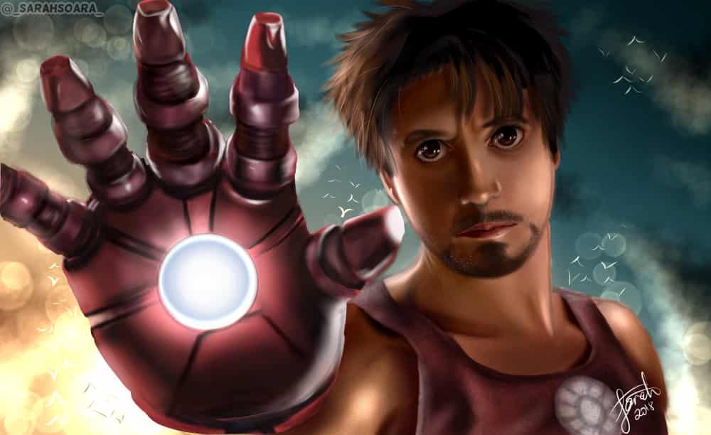 Iron Man Sarahsoara イラスト Art Street アートストリート