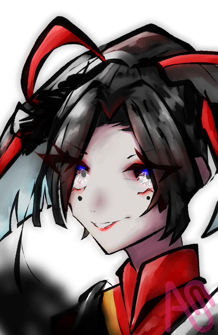 小が付けどこれは謙遜 Illust of りる Touken_Ranbu line_art 小烏丸 リル