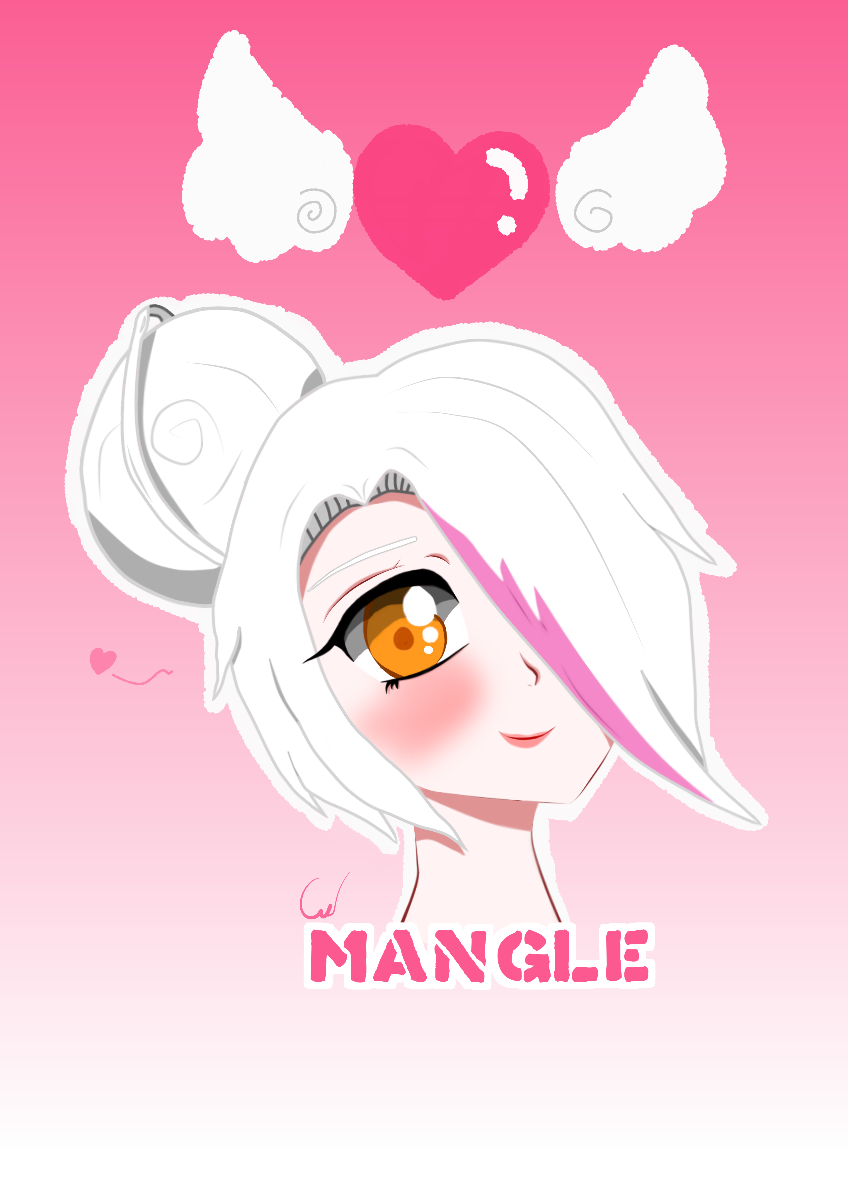 Mangle #FnafHS Mitzu - Illustrations ART street