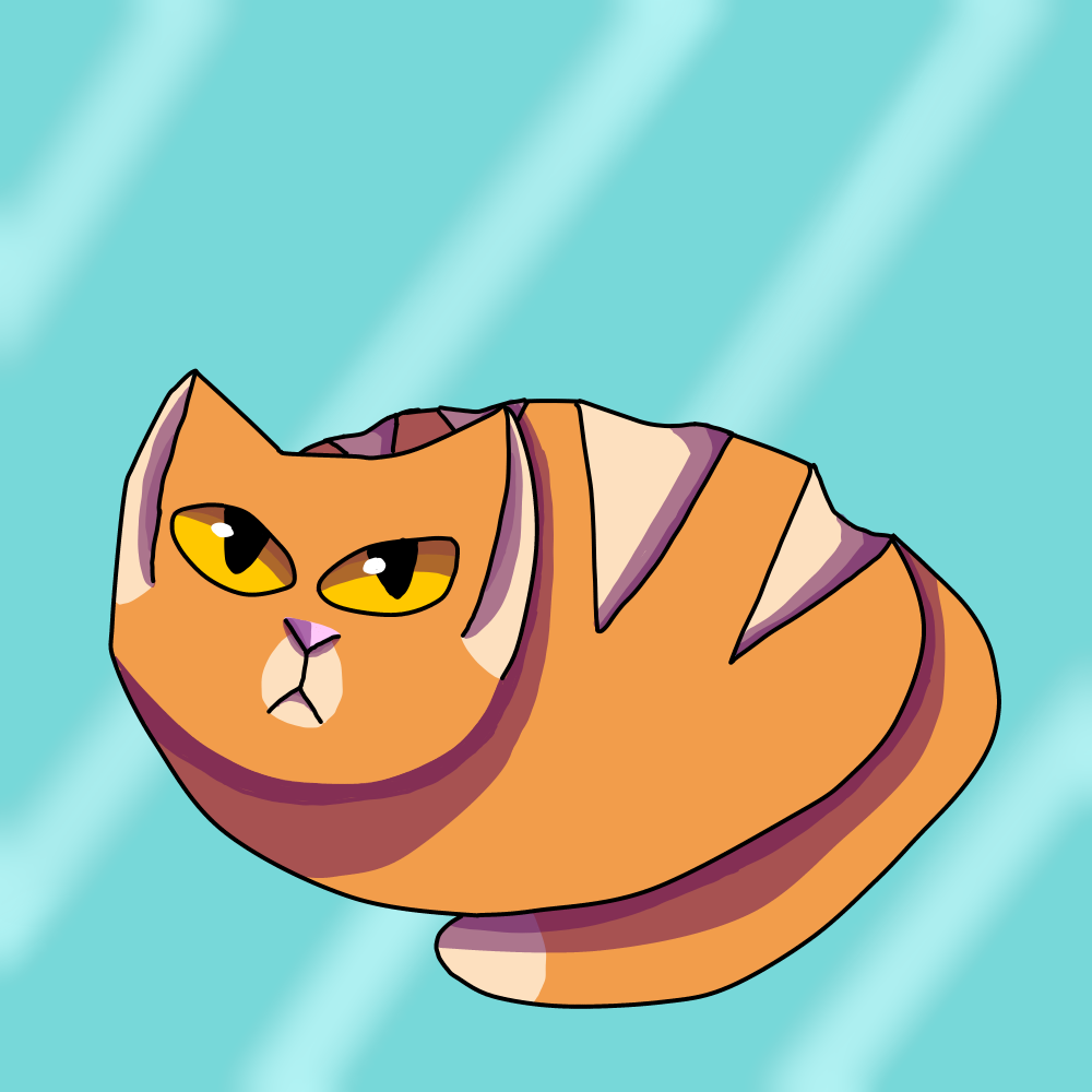 Bread cat Sunny Illustrations ART street